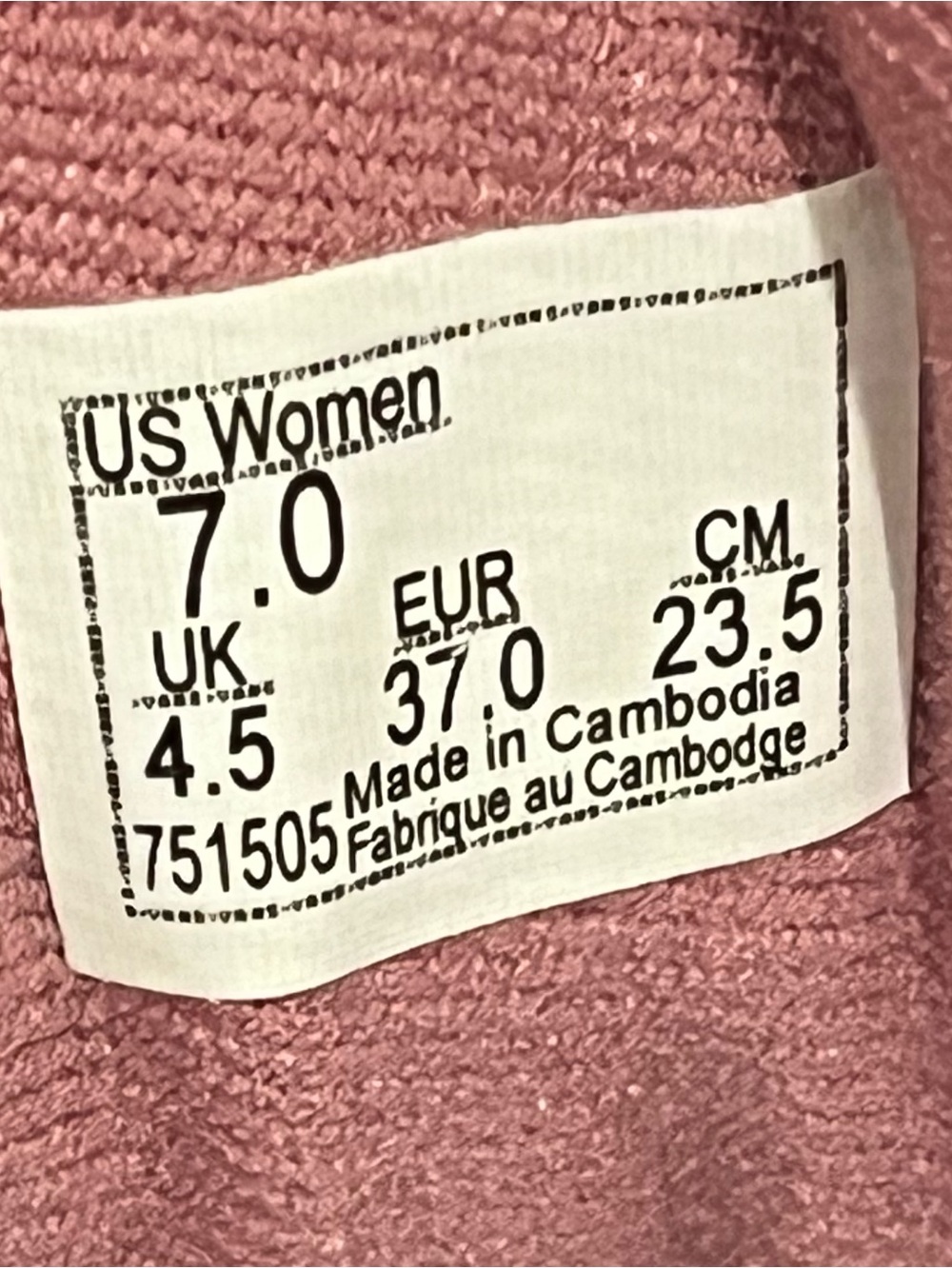 NEW Vans Atwood Sneakers Canvas Mauve Women’s 7 Low Top Lace Up Retro Classic - Picture 4 of 10